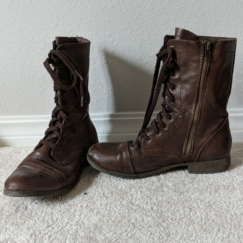 Womens combat boots